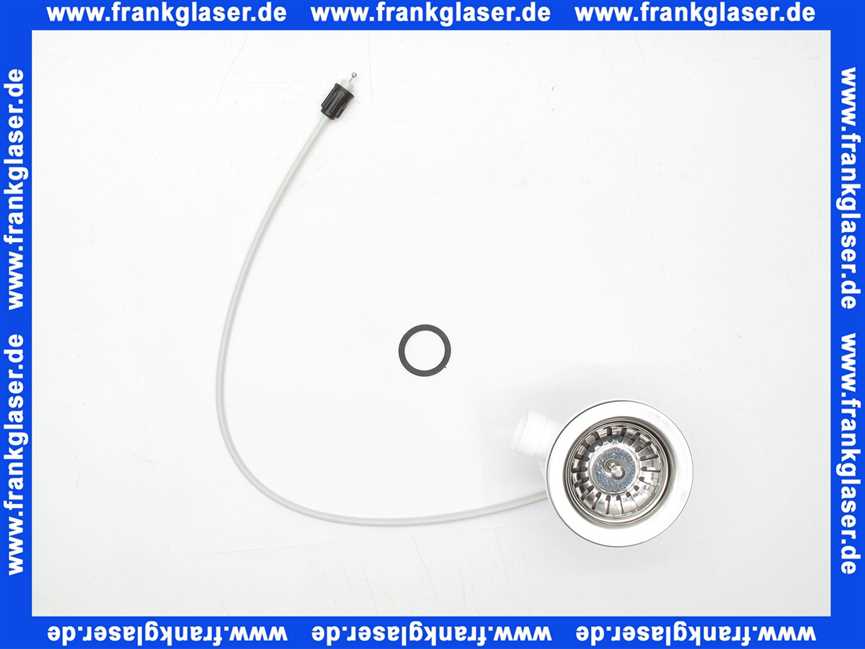 Grohe Stopfen 42588_1 für Küchenspülen edelstahl 42588SD1