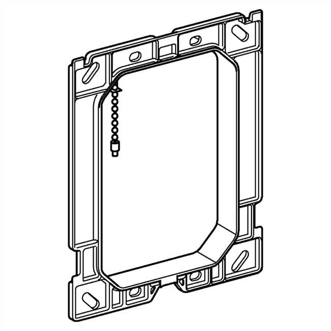 42736 Grohe Halterahmen für Infrarot-Elektronik Tectron