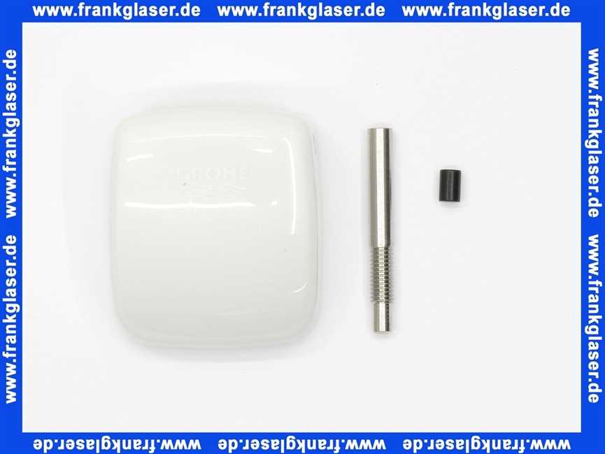 43052SH0 Grohe Kappenhebel 43052 komplett für Urinal-Spüler Aufputz weiß