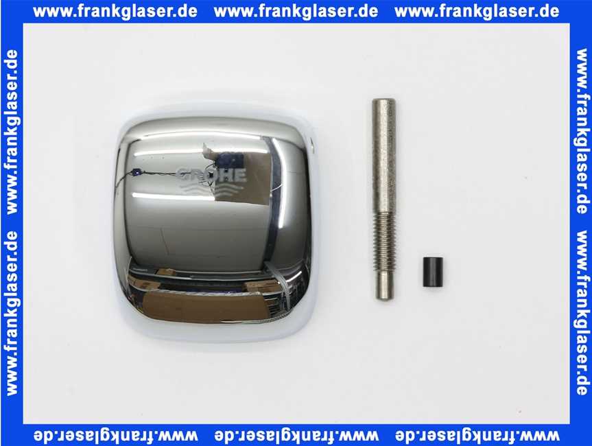 43054000 Grohe Kappenhebel 43054 kompl.aus Metall für Urinal-Spüler Behördenausführung chrom