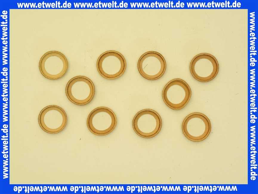 4376500M Grohe DAL Kolbenmanschettf.AP-Urinal-Druckspueler VP 10 Stück