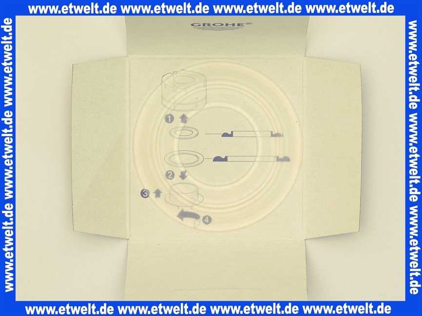 43774 Grohe Dichtung f.Ablaufkolben f.AP-WC-Spülkasten