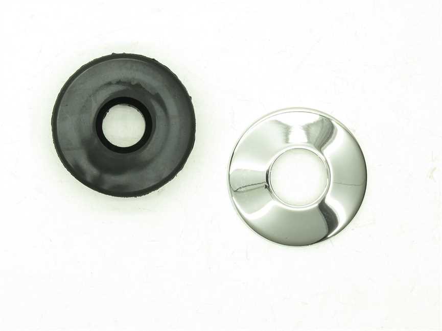 43818000 Grohe Verbinder mit Rosette für Druckspüler Actron verchromt