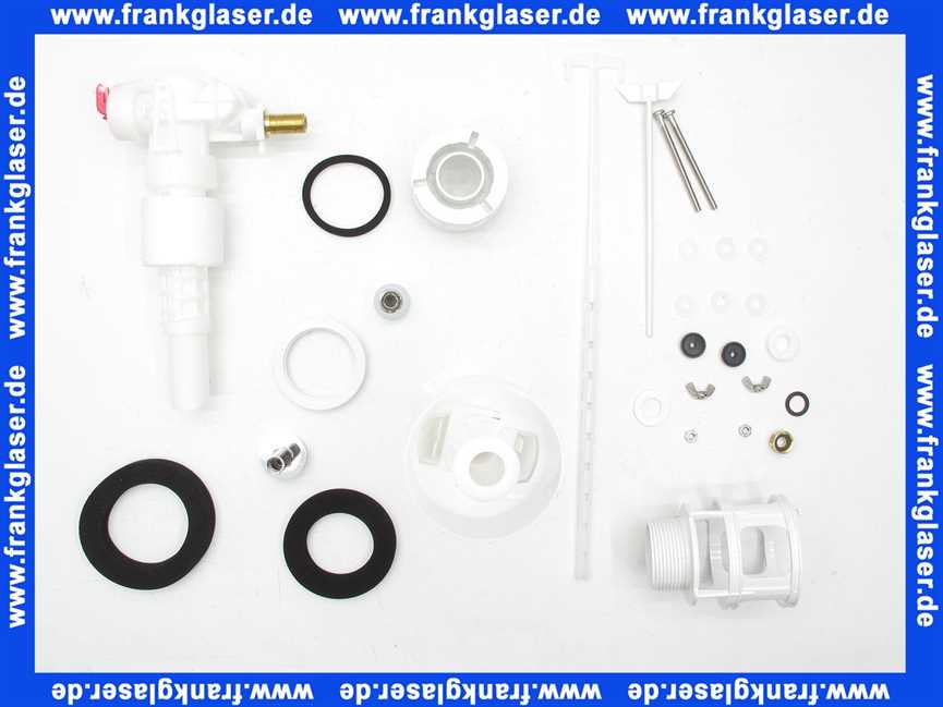 43907PI0 Grohe Servo-Set Austauschgarnitur 43907 mit Füllventil und Ablaufventil