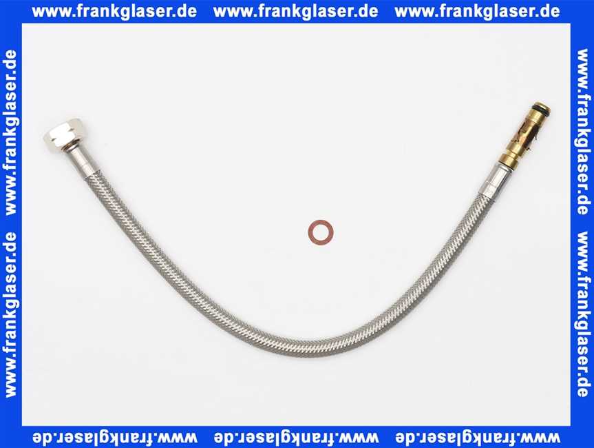 45829000 Grohe Druckschlauch 45829 Chiara/ Europlus WT / Bidet M15x1 x 350 chrom
