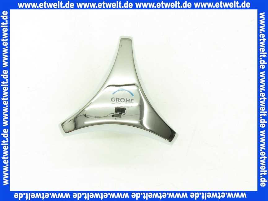 45966 Grohe Oberteil 3/8 m.Trecorn-Griff kalt verchromt
