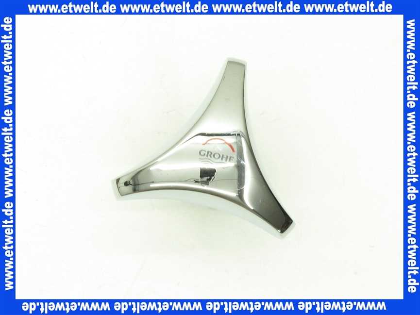 45967000 Grohe Oberteil 45967 mit Trecorn Griff Markierung rot 3/8 chrom