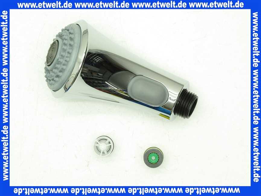 46173IE0 Grohe Handbrause chrom / fehgrau