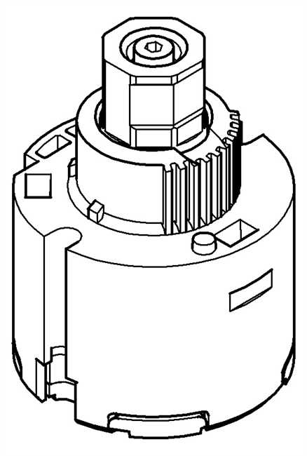 46278000 Grohe Kartusche Keramik 46278 für Sicherheitsmischbatterie