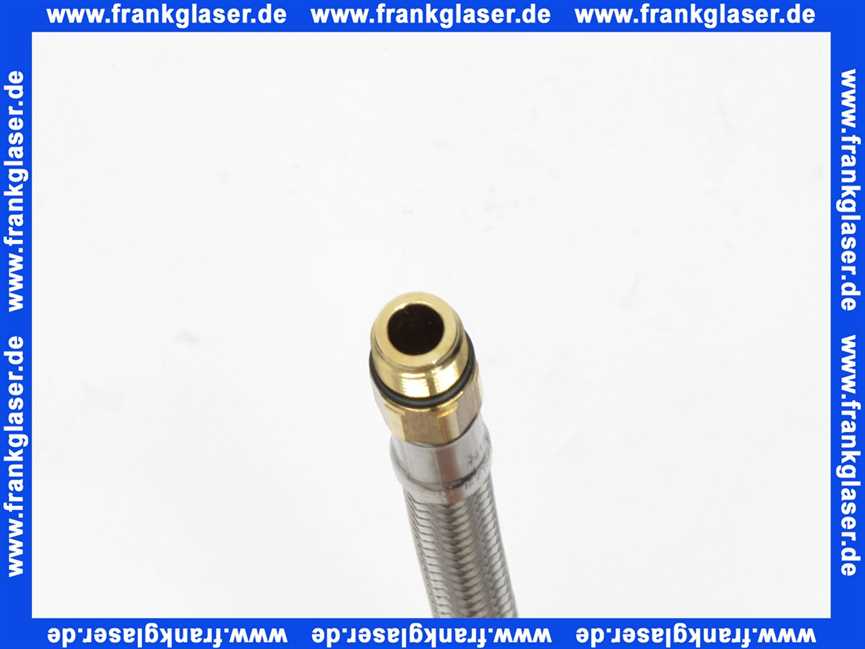 46322000 Grohe Druckschlauch 46322 M12x1 x 3/8 x530 chrom