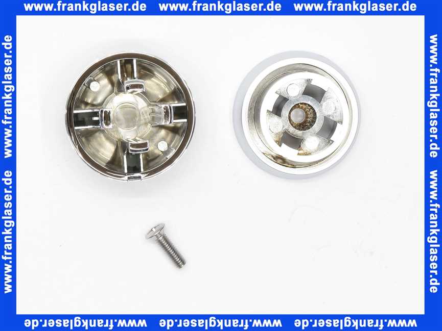46480IP0 Grohe Umstellknopf 46480 für Fertigset 3-Loch-Wannenkombination chrom/mattchrom