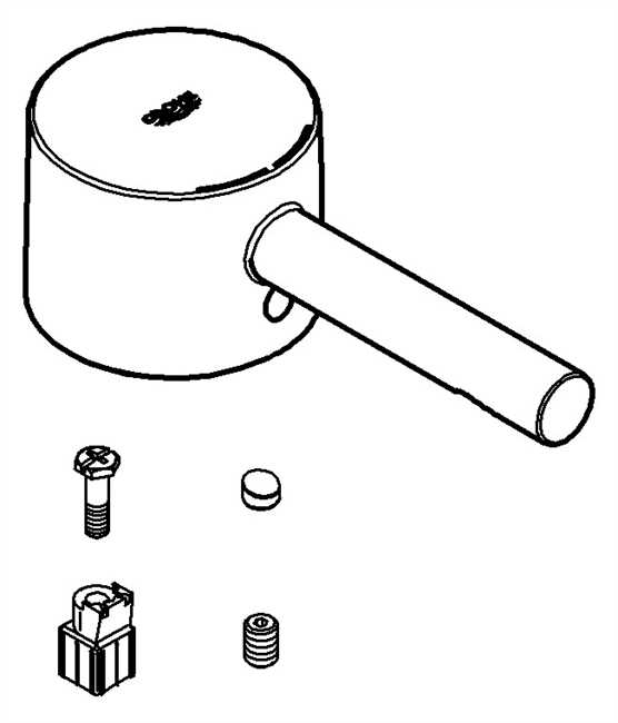 46535000 Grohe Hebel 46535 chrom Essence