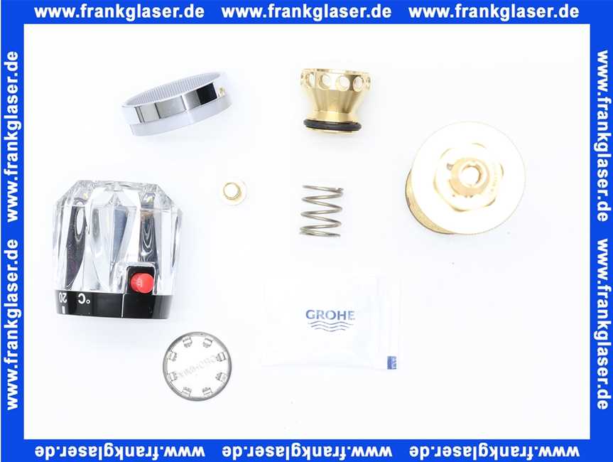 47270 Grohe Thermoelement Grohe mix vor Bj.79 mit Griffset 1/2