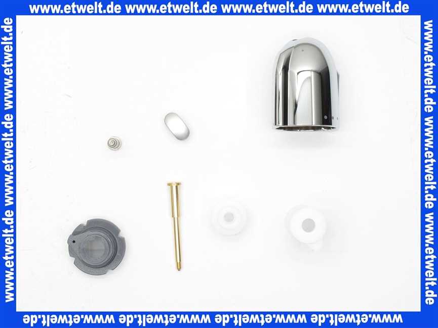 47442IP0 Grohe Absperrgriff Grohe therm 3000 f.Brausebatt.m.Spartastchrom/mattchrom