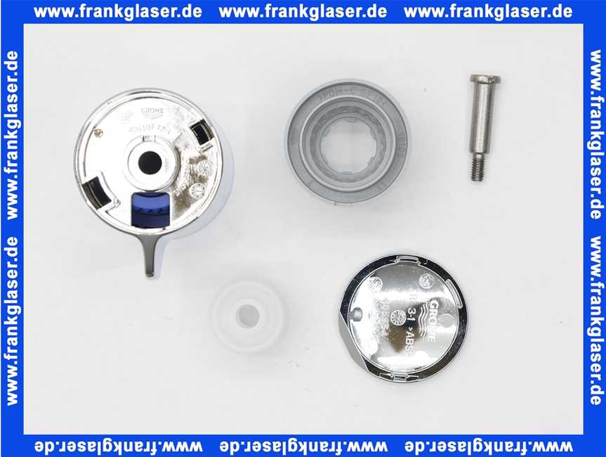 47980000 Grohe Absperrgriff 47980 mit Spartaste für Grohtherm 800 chrom