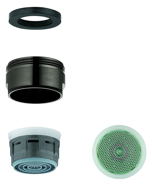 Grohe Mousseur 48159 hard graphite gebürstet 48159AL0