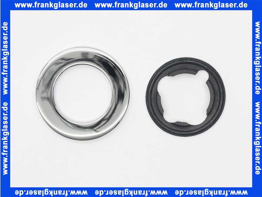 48165000 Grohe Grundplatte 48165 für Einloch- Waschtisch-/Bidetbatterien chrom