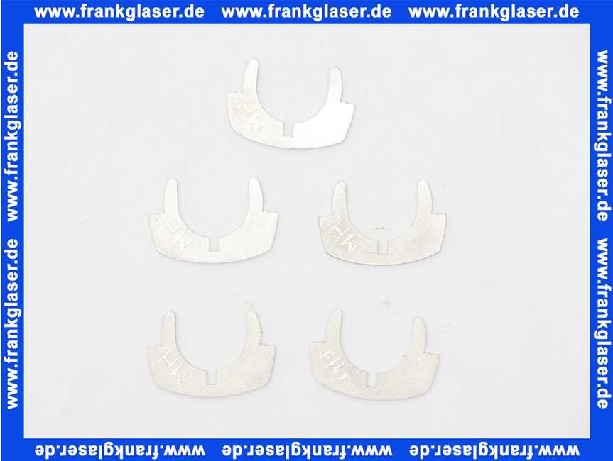 4821900M Grohe Sicherungsring 48219 5 Stück chrom