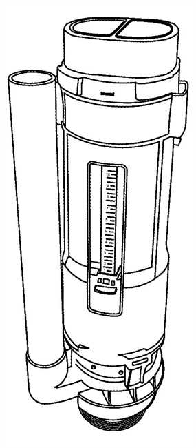 Grohe Ablaufventil 49061 für aufgesetzte Bau Keramik Spülkasten 39436/39437 49061000
