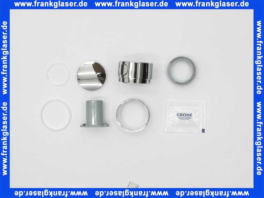 Grohe Temperaturwählgriff 49082 für Grohtherm Fertigmontagesets chrom 49082000