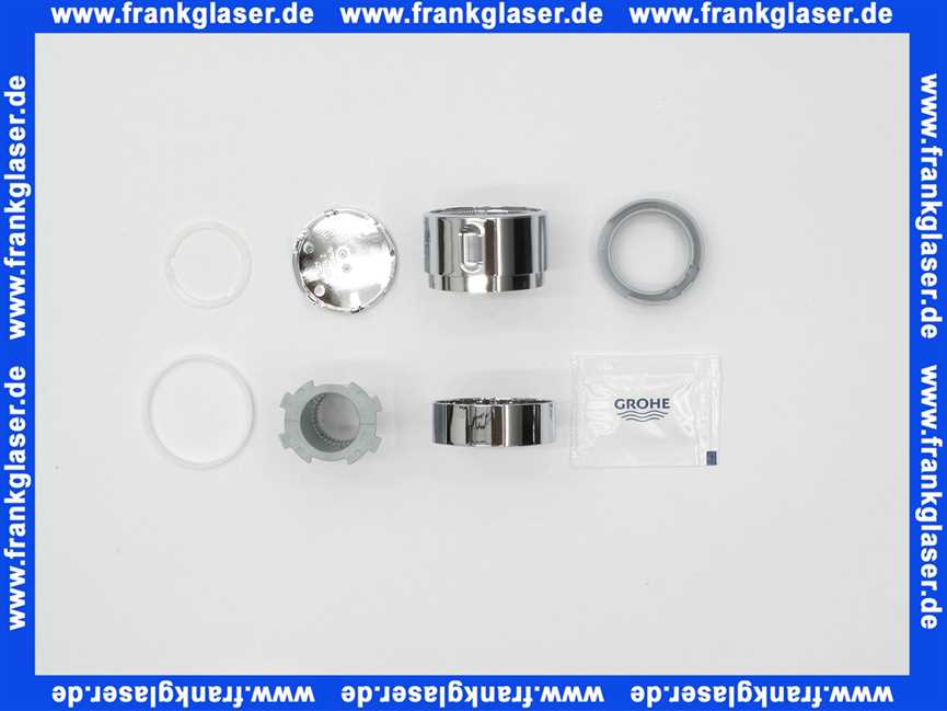 Grohe Temperaturwählgriff 49082 für Grohtherm Fertigmontagesets chrom 49082000