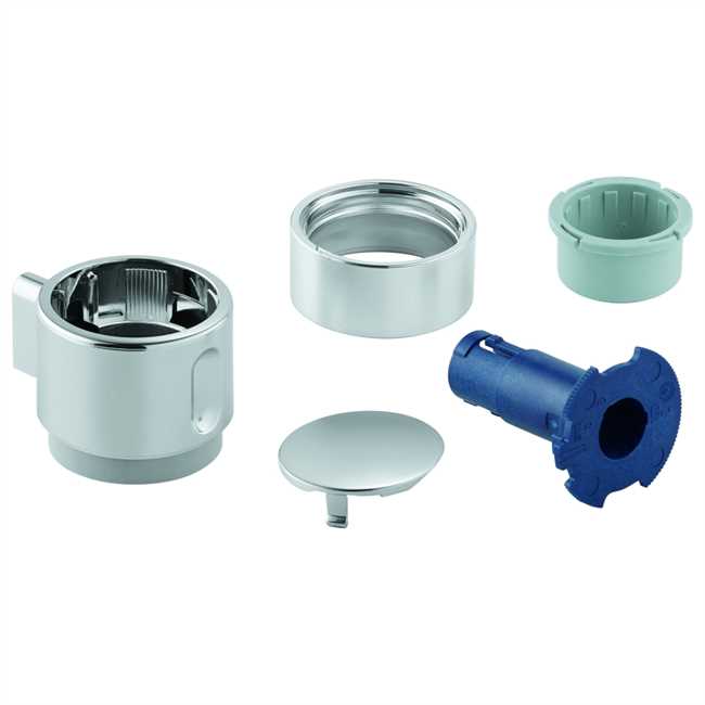 Grohe Absperrgriff 49083 für Grohtherm Fertigmontagesets chrom 49083000