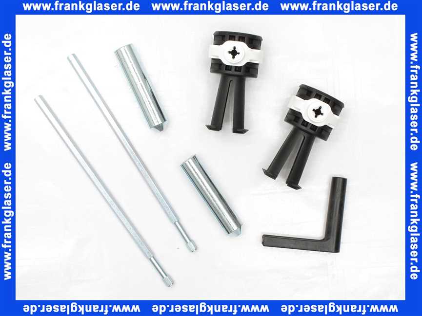 Grohe Befestigungssatz 49509 für Cube Keramik Wand-Tiefspül-WC 49509000