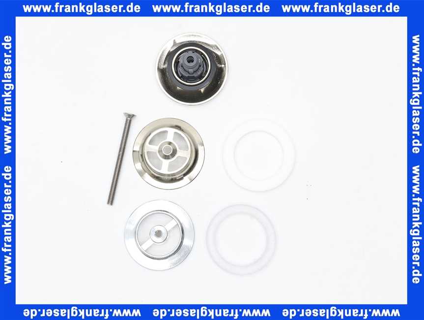 Grohe Ablaufgarnitur 65807 nickel 65807BE0