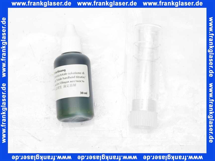 170187000000 Grünbeck Wasserprüfeinrichtung Gesamthärte dH und f