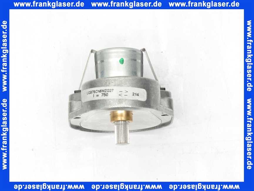 100068600001 Grünbeck Schrittmotor Getriebeeinheit 5NM