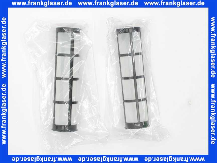 Grünbeck Filtereinsatz Schwarzes Gehäuse Weiß-tranparentes Innenleben 101272E