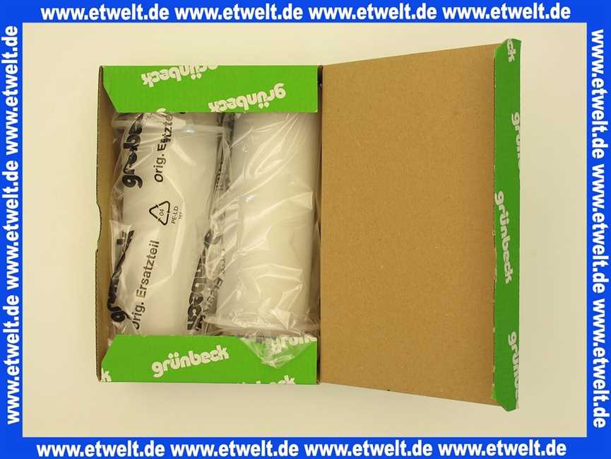 2 Ersatzfilterkerzen zu Feinfilter FS 2 80 µm mit Schutzglocke 103009