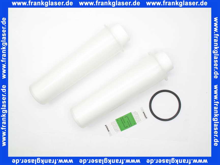 2 Grünbeck Ersatzfilterkerzen Filtereinsätze zu Feinfilter 5 µm Filter mit Schutzglocke FS 2 Zoll 103063
