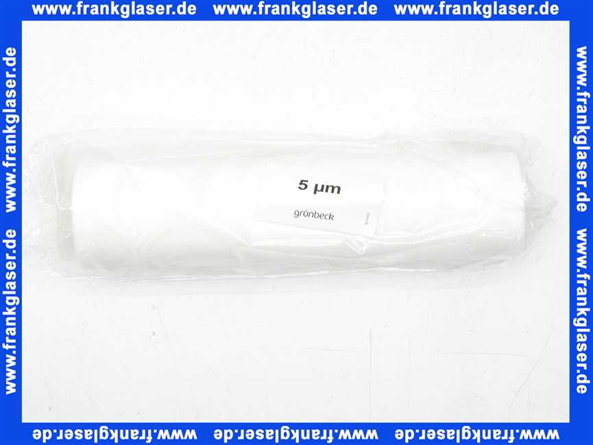 1 Ersatzfilterkerze Filtereinsatz zu Feinfilter 5 µm Filter FS 11/4 - 11/2 103082