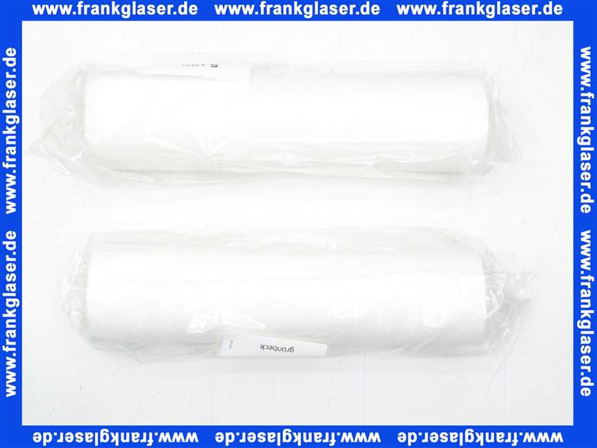 2 Ersatzfilterkerzen Filtereinsätze 5 µm Filter FS 11/4 - 11/2 ohne Schutzglocke 103082