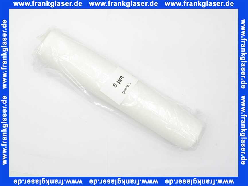 1 Ersatzfilterkerze Filtereinsatz zu Feinfilter 5 µm Filter FS 2 ohne Schutzglocke 103083