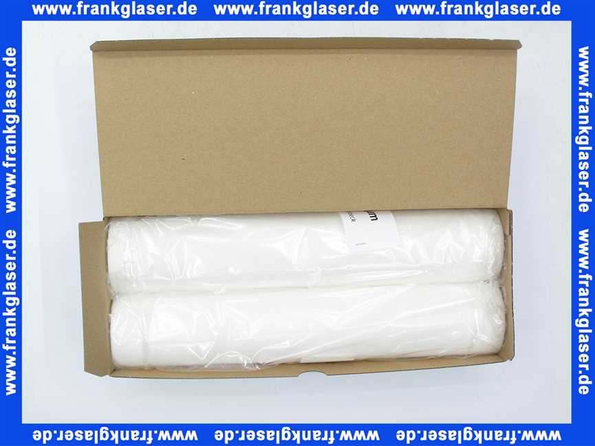 2 Ersatzfilterkerzen Filtereinsätze 5 µm Filter FS 2 ohne Schutzglocke 103083