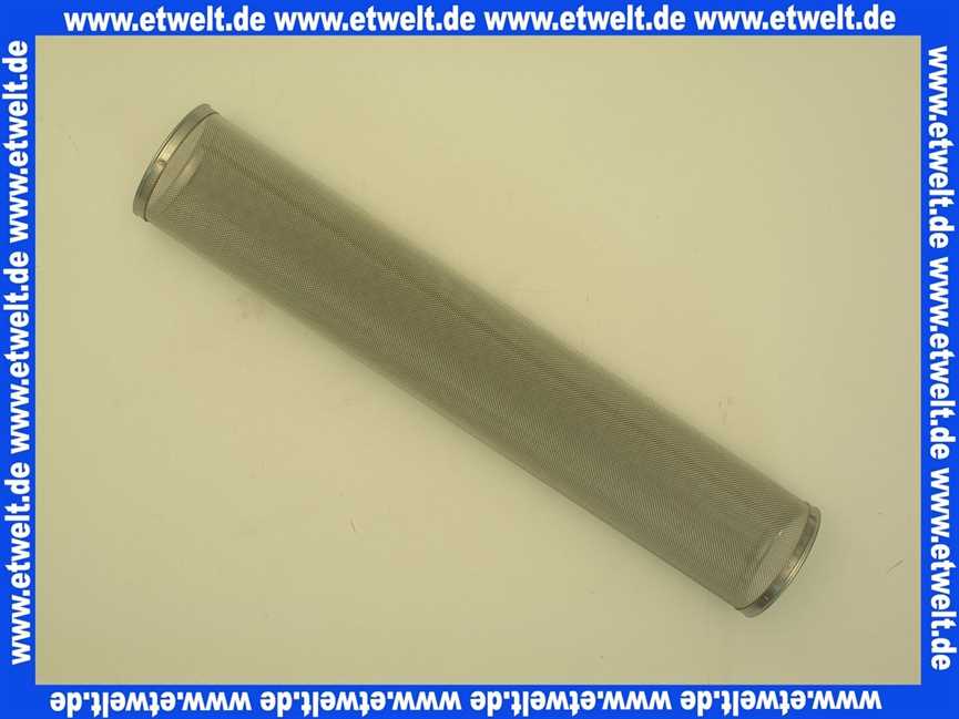 1 Ersatzfilterkerze Filtereinsatz für Filter S 1 1/2 - 2 FM 50-150 500µm 103111