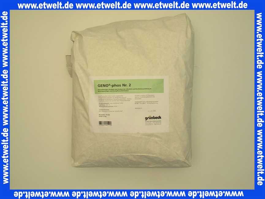 170053 Grünbeck Geno-phos Nr. 2 25kg