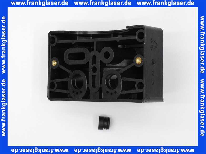 187002 Grünbeck Plattengehaeuse mit Stopfen