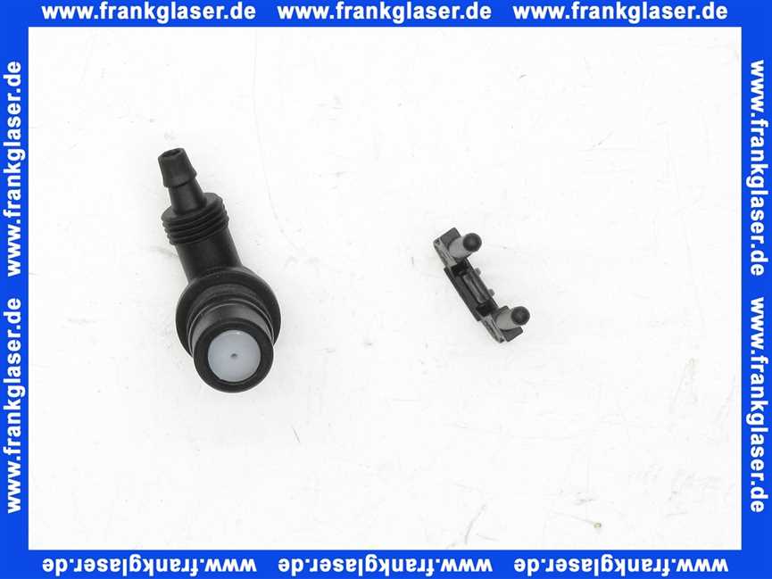 187446E Grünbeck Soleanschlusswinkel incl. Sicherungsbügel zu GSX