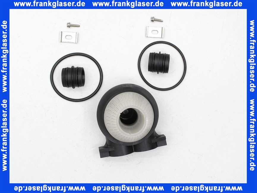 187622E Grünbeck Adapter Flaschenadapter mit Harzfänger O-Ring und Steckkupplung zu WWM 2 GSX Grivory