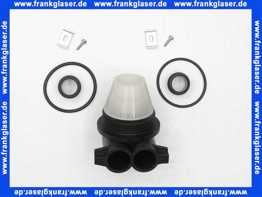 187622E Grünbeck Adapter Flaschenadapter mit Harzfänger O-Ring und Steckkupplung zu WWM 2 GSX Grivory