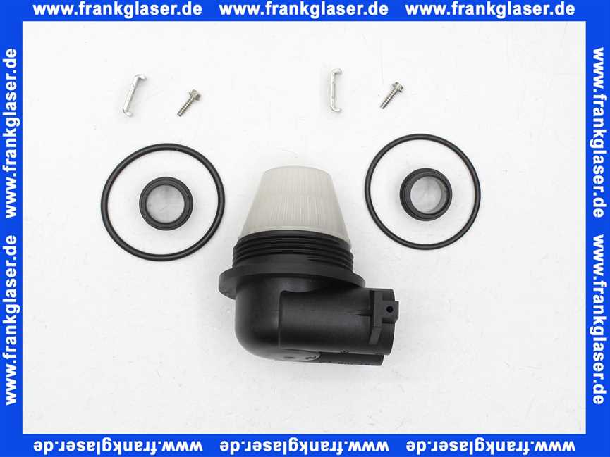 187622E Grünbeck Adapter Flaschenadapter mit Harzfänger O-Ring und Steckkupplung zu WWM 2 GSX Grivory