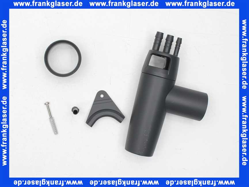 Grünbeck Kanalanschluss Delta-p DN 50 DIN EN 1717 Schwarz 188875