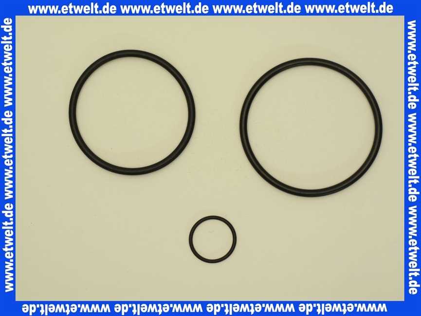 Dichtungssatz zu Kombifilter Typ Geno Pur