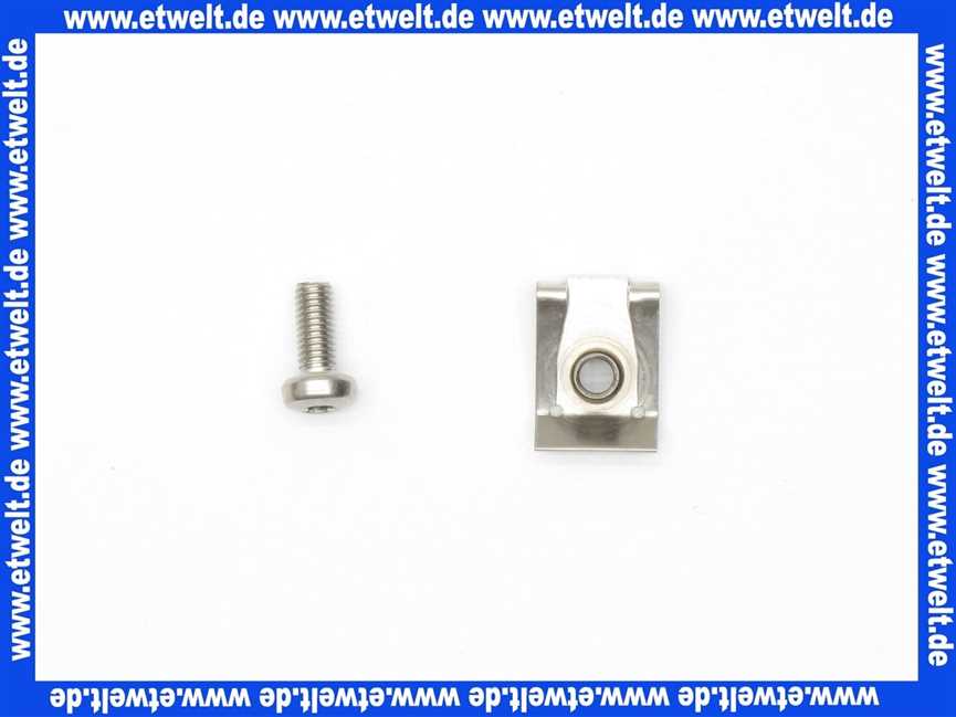 83249005e Grünbeck Schnappmutter M5 mit Schraube (1 Stück)