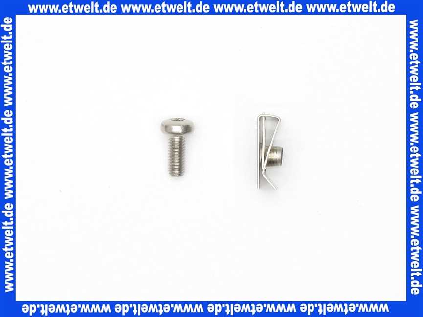 83249005e Grünbeck Schnappmutter M5 mit Schraube (1 Stück)