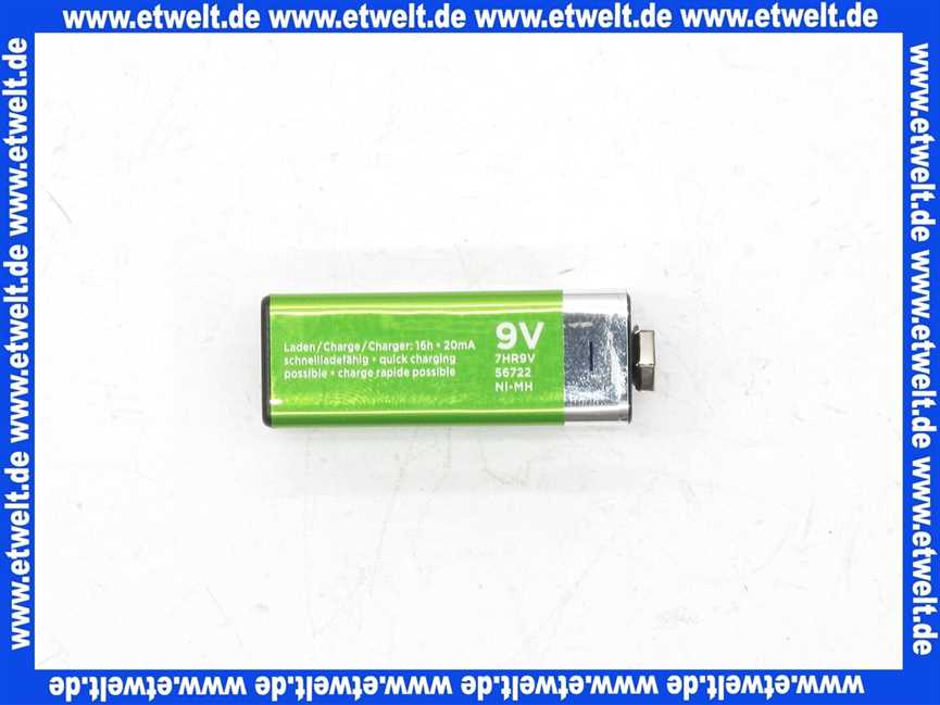 93815688E Grünbeck Akku 9,0 V-Block