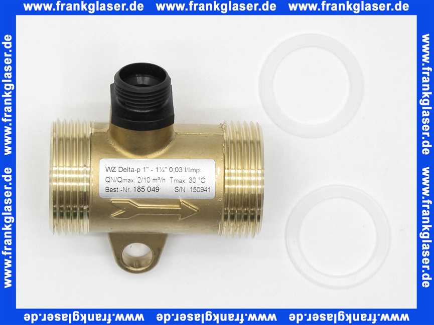 185049e Grünbeck Wasserzaehler zu Delta P Enthärtungsanlage